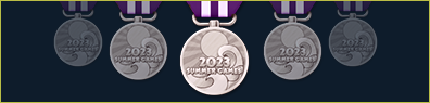 Medalla exclusiva de Juegos de Verano